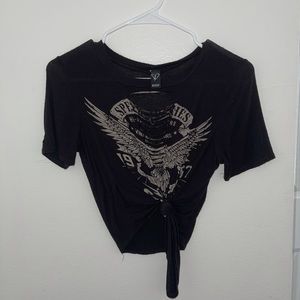 Windsor ripped crop top